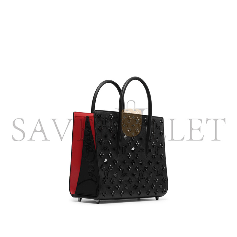 CHRISTIAN LOUBOUTIN PALOMA S MEDIUM LOUBINTHESKY BLACK BAG 3195275B253 (30*26*14cm)